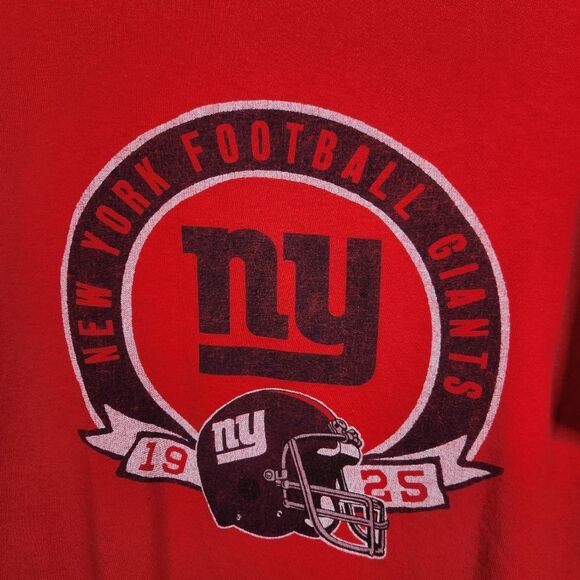 Junk Food For Lucky Brand Mens New York Giants Short Sleeve Tee Size L - Picture 3 of 5